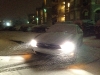 2012 Ford Mustang In Snow