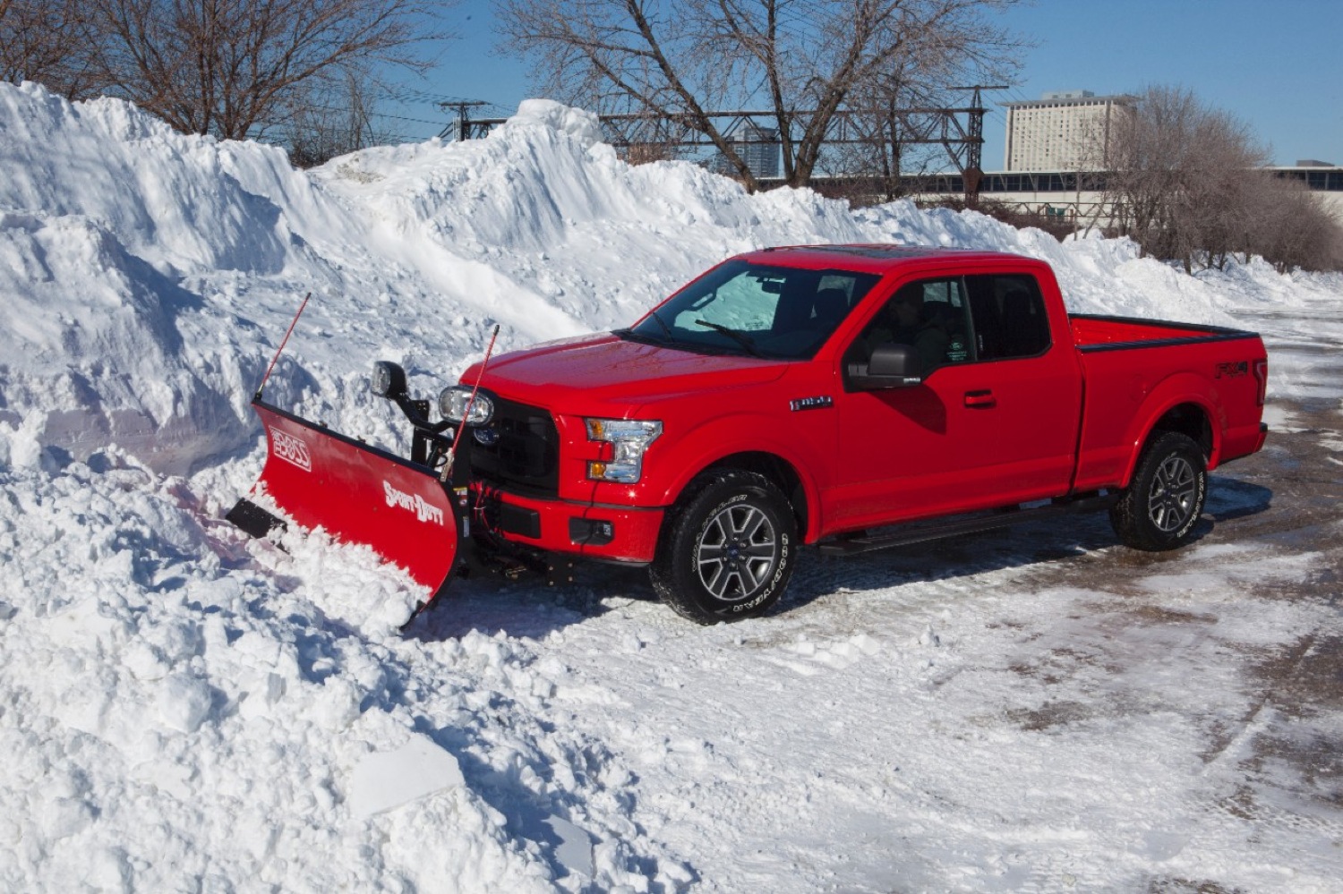 Those who wish to use their trucks to move snow will appreciate Ford’s snow ...
