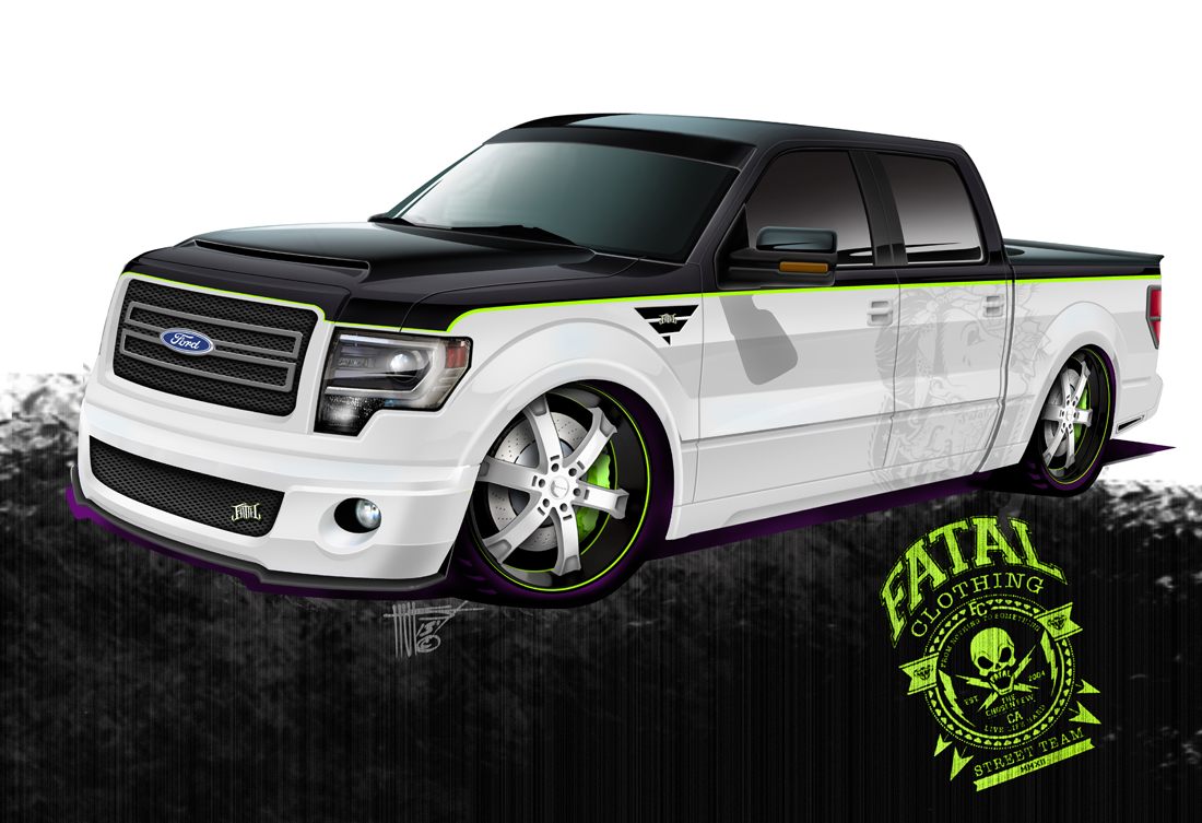 SEMA 2013: Fatal Clothing Supercharges Ford's F-150 To 650