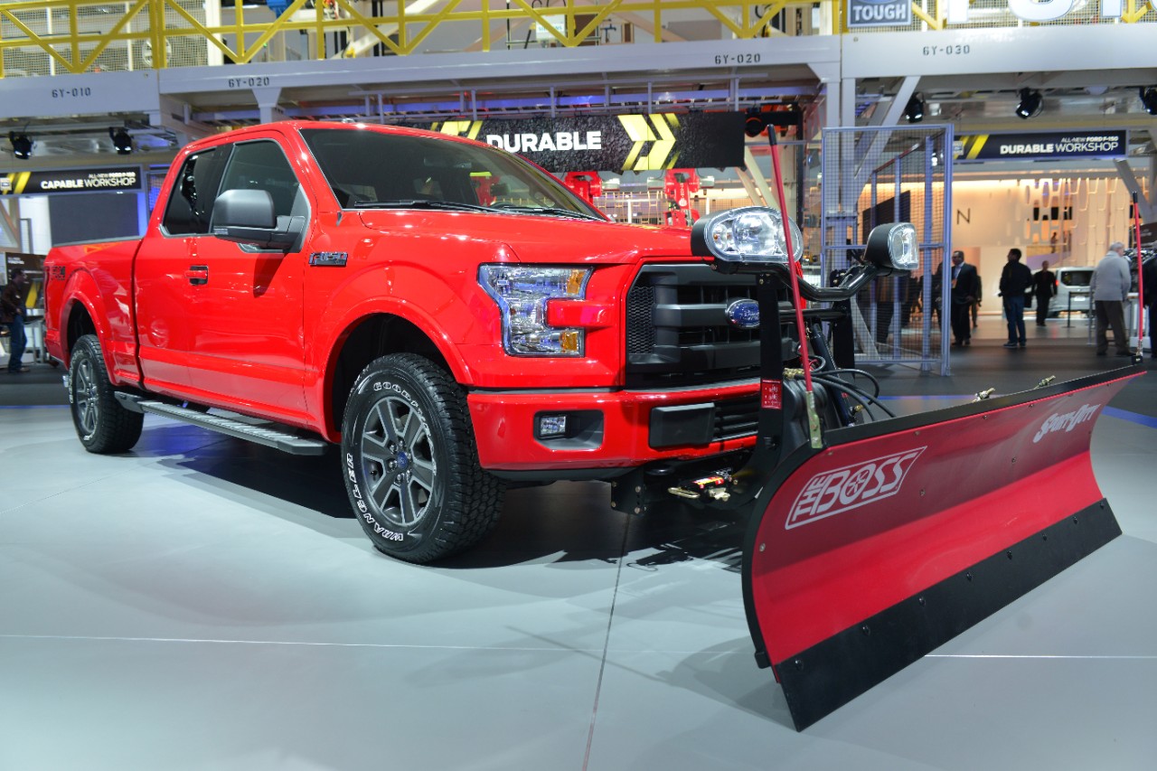 Ford f 150 snow plow #9
