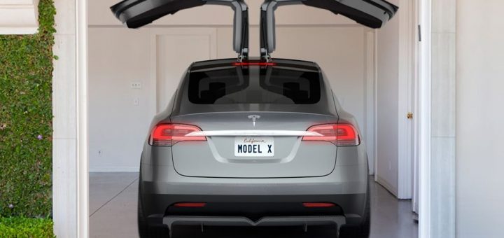 Tesla Model X To Have Vertical Opening Falcon Wing Doors