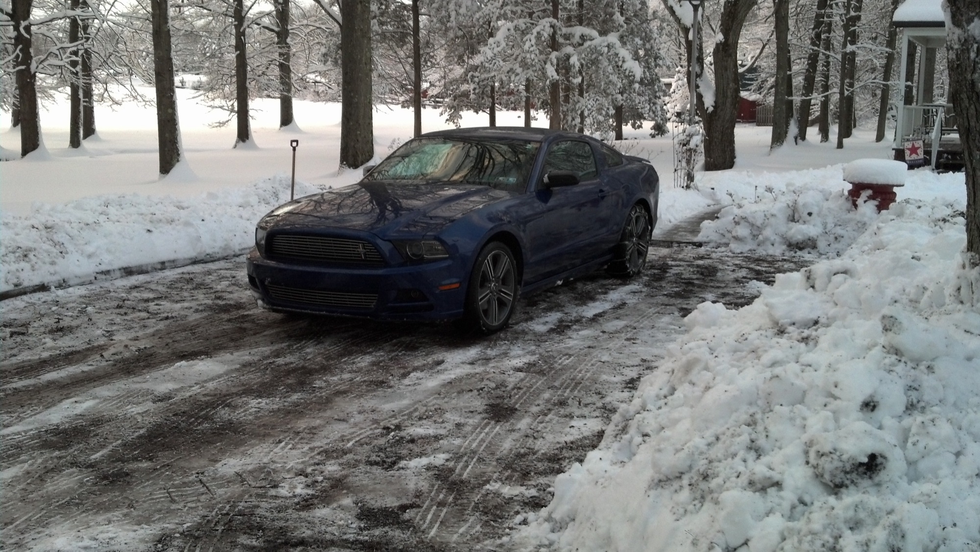 Are Mustangs Good in Snow  