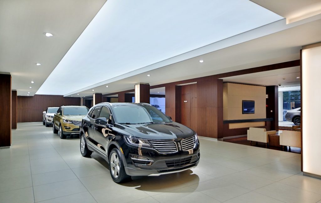 The Lincoln MKC small premium utility is among the first two vehicles now for sale in Lincoln stores in China.