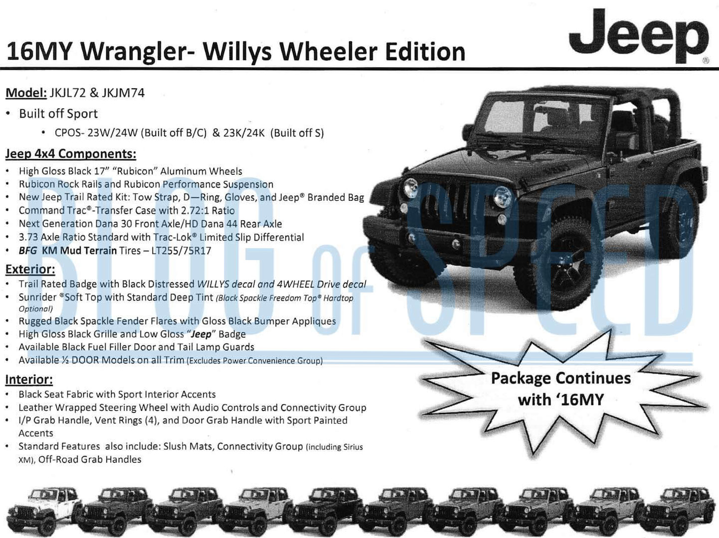 2016 Jeep Wrangler Gets Special Black Bear Edition | Motrolix 2016 Jeep Wrangler 2 Door Towing Capacity