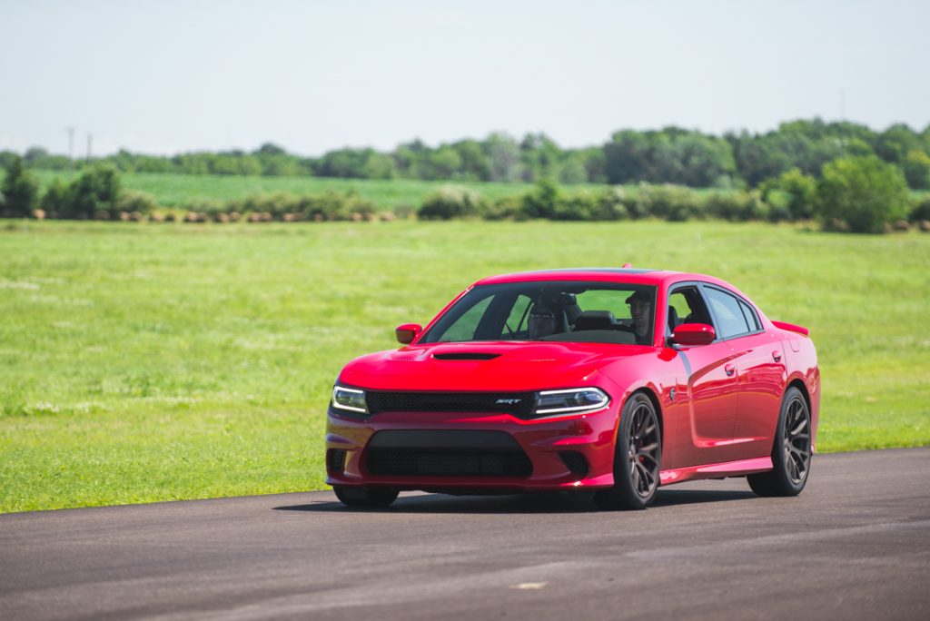 2015 Dodge Charger Hellcat Red Gingerman MAMA School